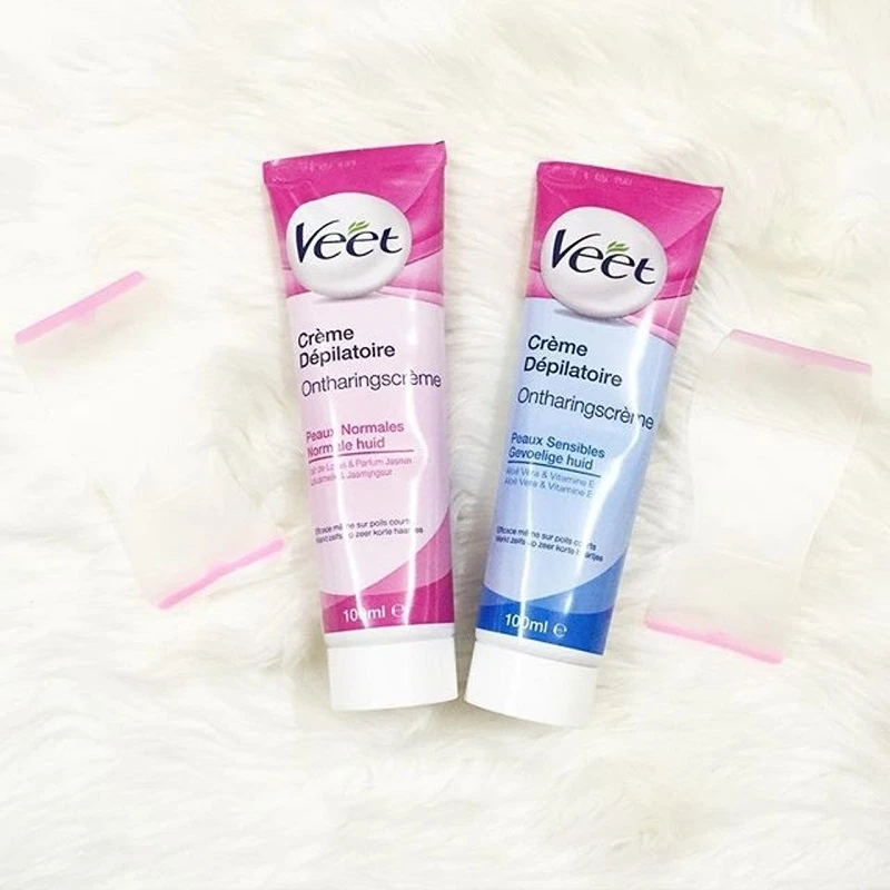 kem tẩy lông vùng kín veet