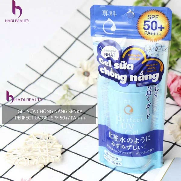 kem chống nắng cho da khô Shiseido Hada Senka Mineral Water UV SPF50PA