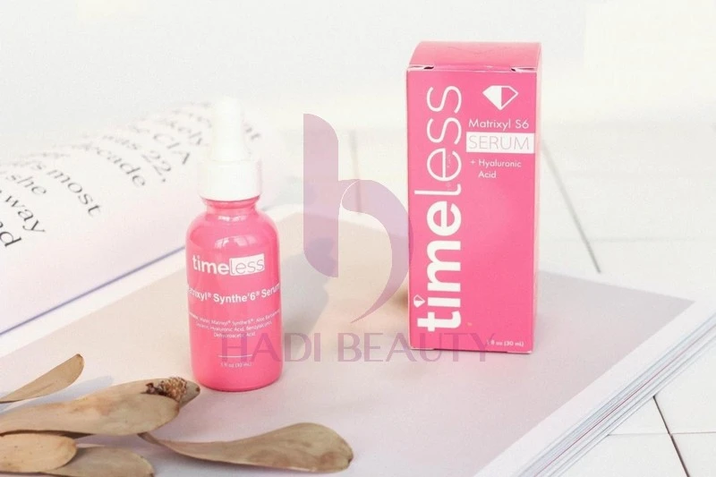 bao bì mới serum timeless