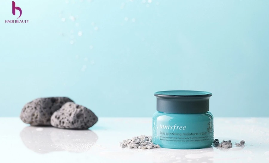 Kem cấp nước và giữ ẩm Innisfree Jeju Sparkling Moisture Cream