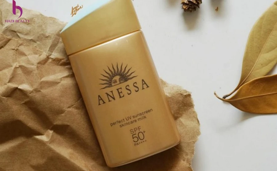 Kem chống nắng vật lý Anessa Perfect UV Sunscreen Skincare Milk SPF50+