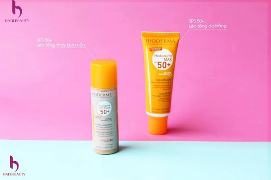kem chống nắng cho da dầu Bioderma Photoderm Max Aquafluide SPF50+