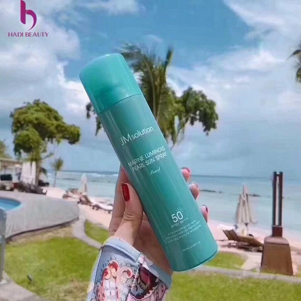 kem chống nắng dạng xịt JM Solution Marine Luminous Pearl Sun Spray SPF50