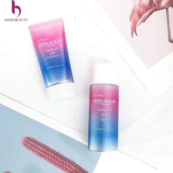 kem chống nắng không chứa cồn Sunplay Skin Aqua Tone Up UV Milk SPF50