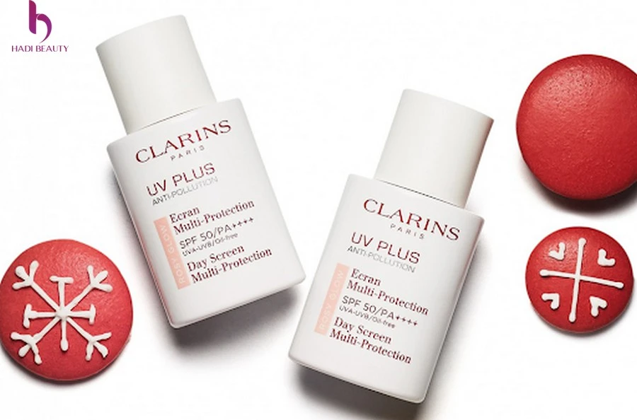 Kem chống nắng siêu lành tính Clarins UV Plus Anti-Pollution Day Screen Multi Protection SPF 50 PA++++