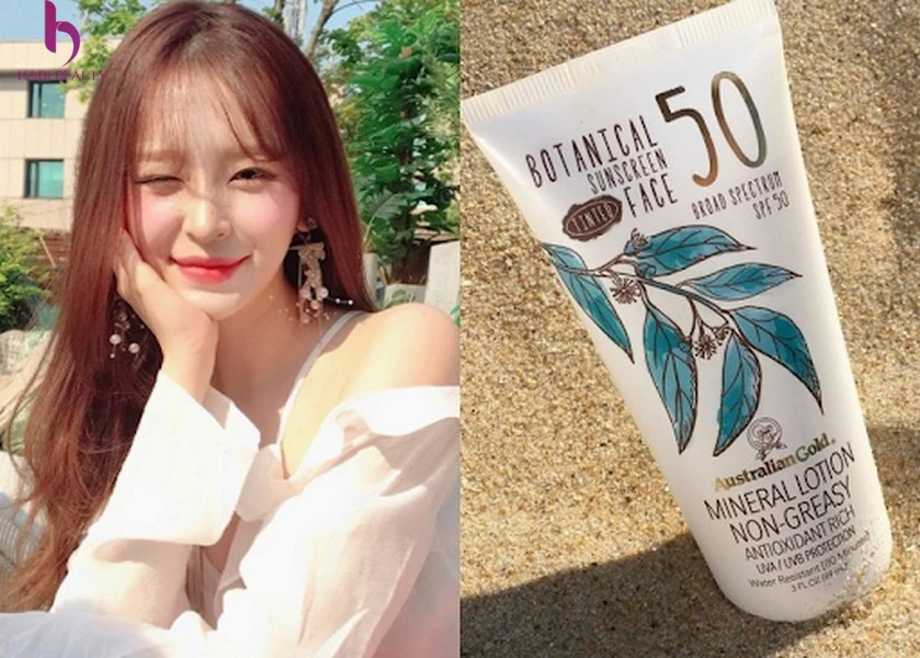 kem chống nắng trang điểm Australian Gold Botanical Tinted Sunscreen SPF 50