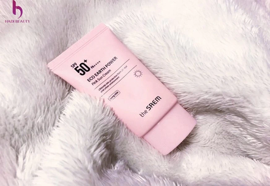Kem chống nắng vật lý cho da dầu The Saem Eco Earth Power SPF50+