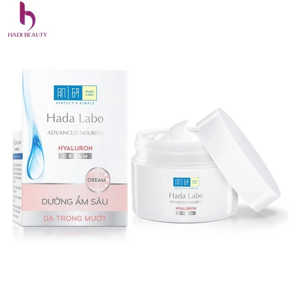 kem dưỡng ẩm cho da mặt khô vào mùa đông Hada Labo Advanced Nourish