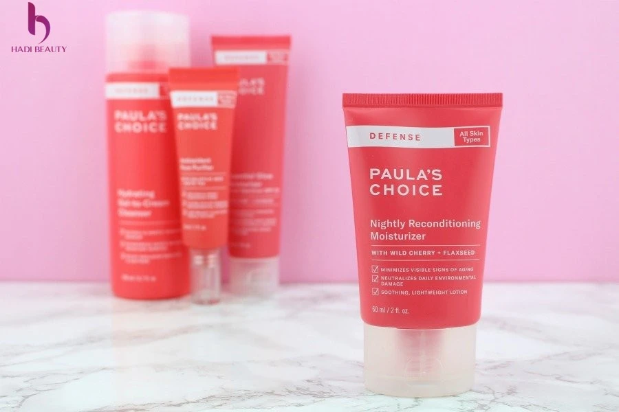 Kem dưỡng ẩm không cồn Paula’s Choice Defense Nightly Reconditioning Moisturizer