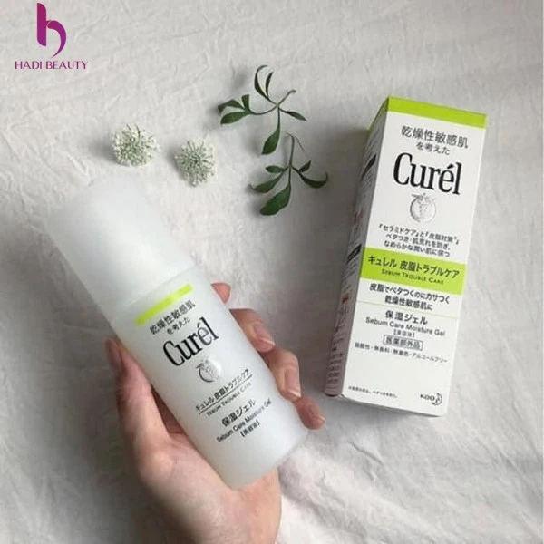 kem duong am cho da dau, da mụn Curel Sebum Trouble Care Sebum Care Moisture Gel