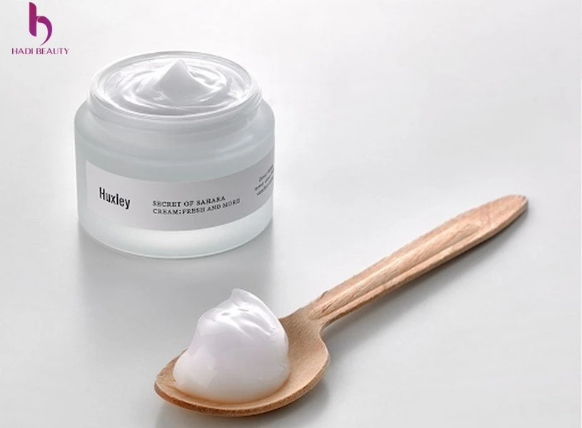 kem duong danh cho da nhon Huxley Cream Fresh And More cân bằng độ ẩm