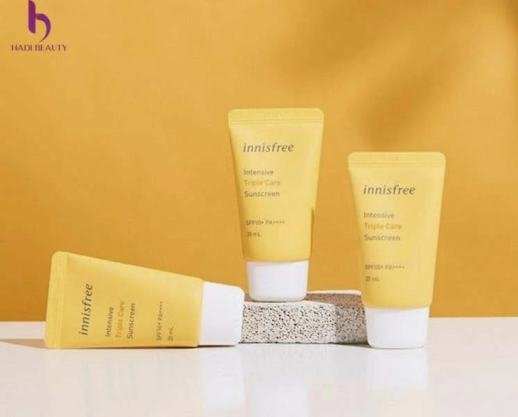 review kem chống nắng cho da khô Innisfree Perfect UV Protection Cream Long Lasting Dry Skin SPF50 PA