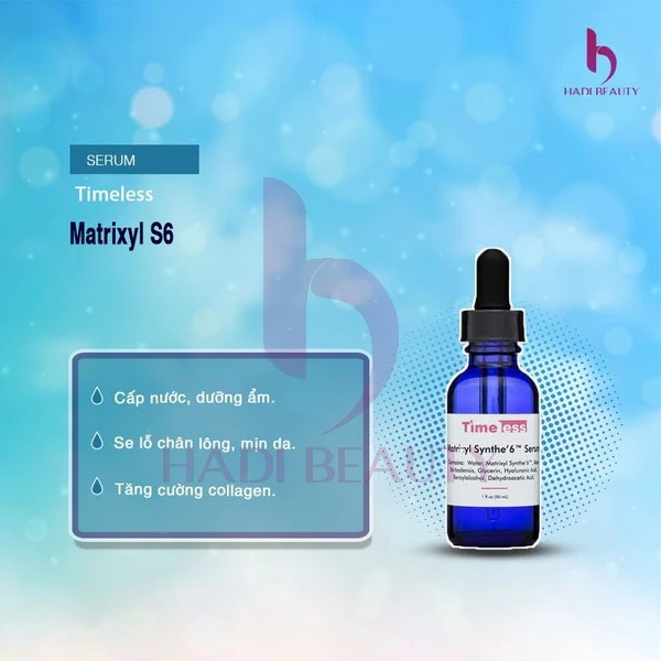 Review Serum cân bằng độ ẩm Timeless Matrixyl