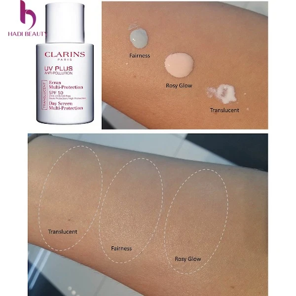 Texture kem chống nắng lành tính Clarins