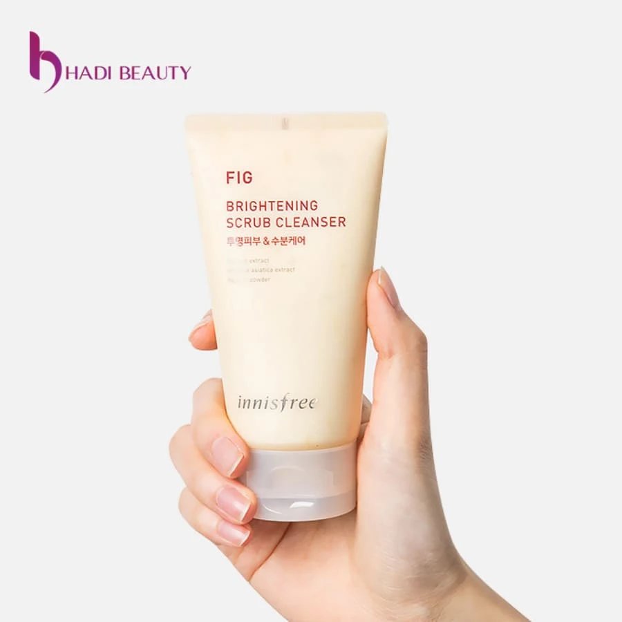 Sữa rửa mặt Innisfree Fig Brightening Gel To Foam Cleanser cho mọi loại da