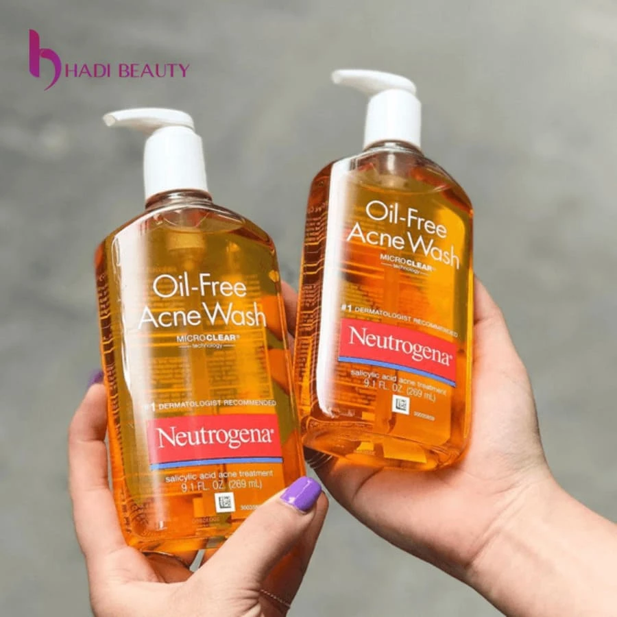 Sữa rửa mặt cho da dầu Neutrogena Oil Free