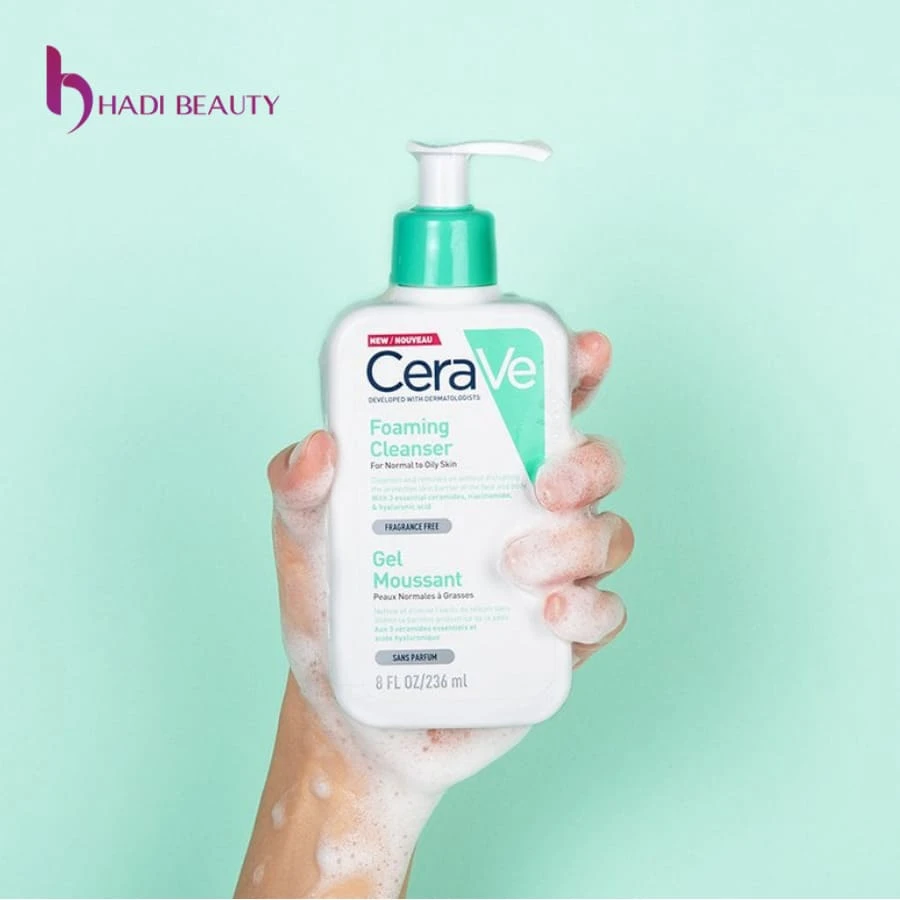 Sữa rửa mặt Cerave Foaming Facial Cleanser For Normal To Oily Skin