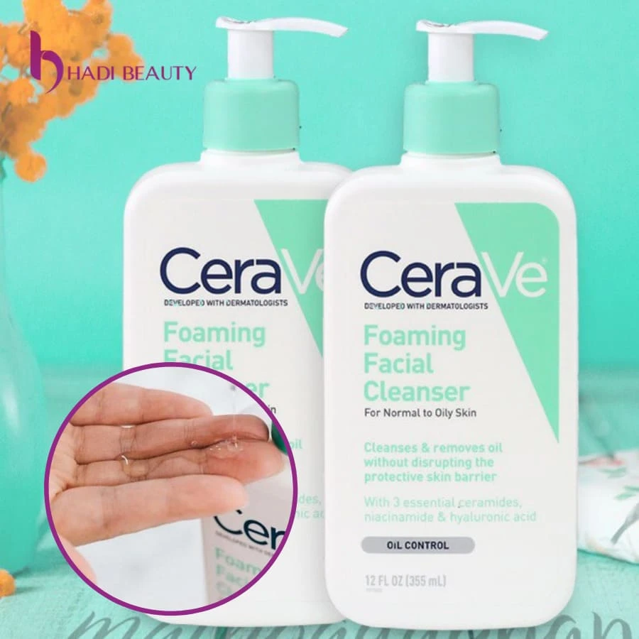 Sữa rửa mặt dành cho da nhờn Cerave