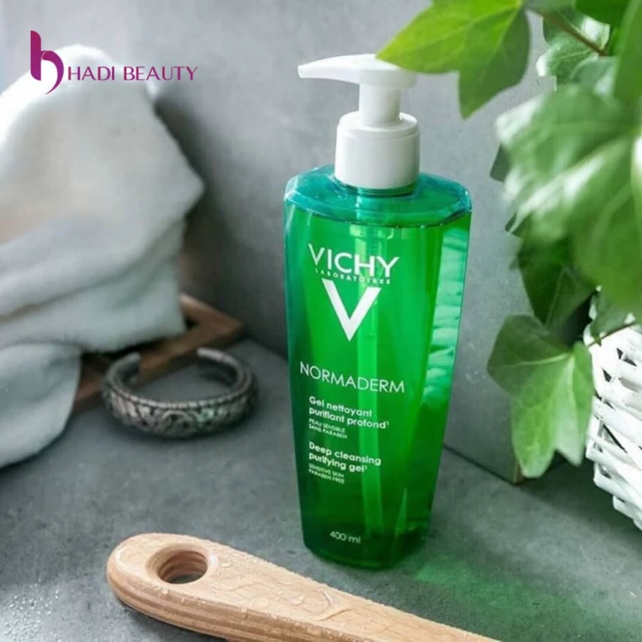 Sữa rửa mặt Vichy Normaderm cho da dầu mụn, lỗ chân lông to