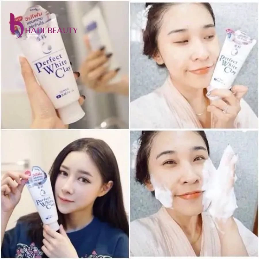 Sữa rửa mặt cho da dầu - Senka Perfect Whip Clay