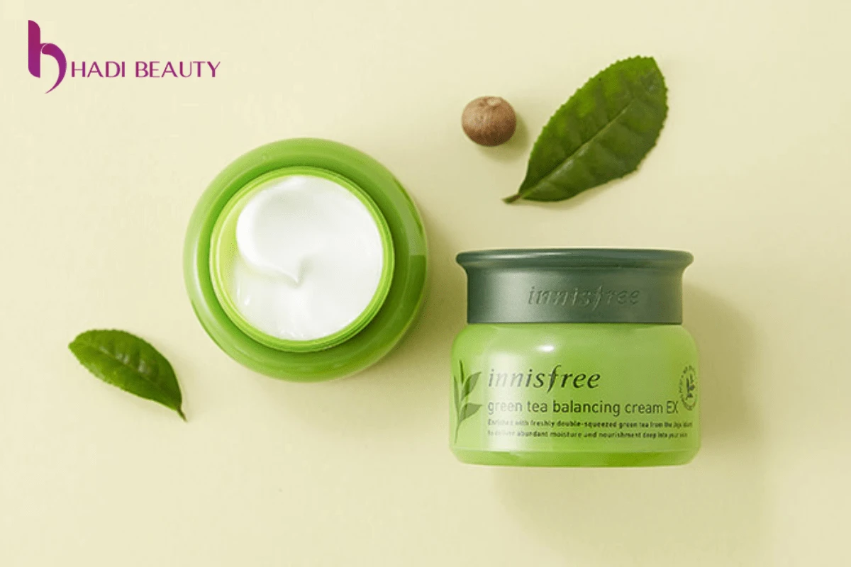 kem dưỡng ẩm Innisfree Green Tea Balancing Cream EX