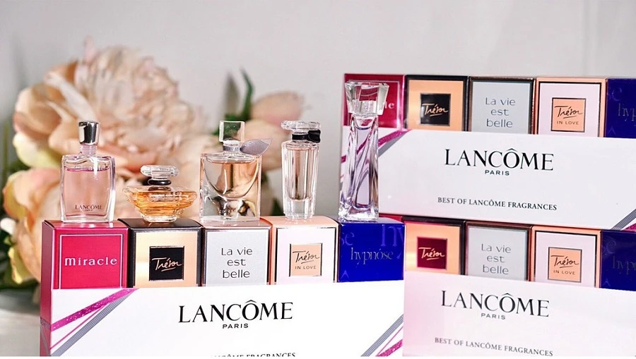 set nước hoa lancome có nhiều hương thơm để lựa chọn