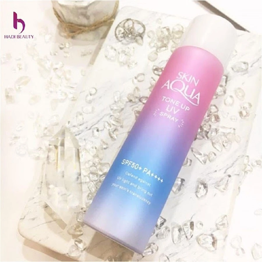 xịt chống nắng tiện lợi Skin Aqua Tone Up UV Spay