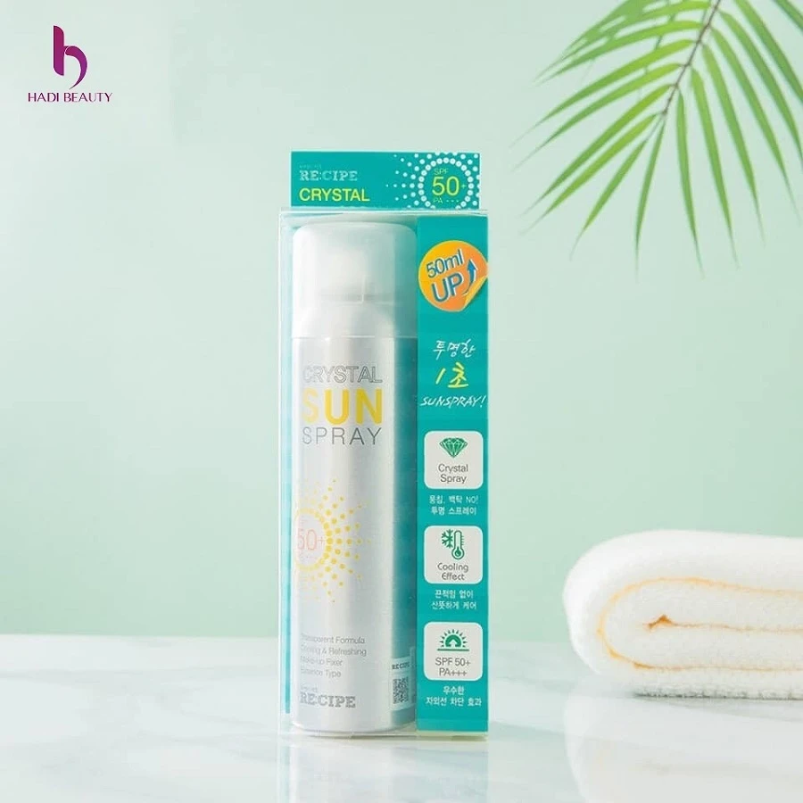 Kem chống nắng dạng xịt Crystal Sun Spray