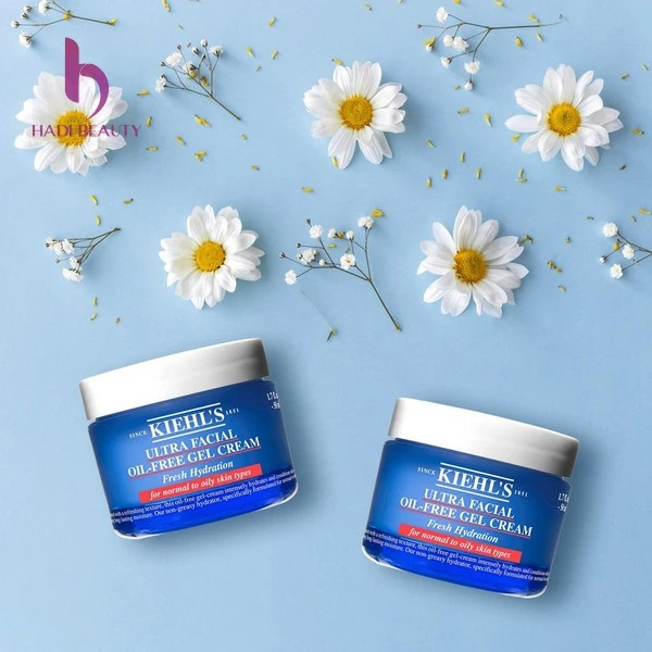 kem dưỡng ẩm nào tốt cho da dầu - kiehl's ultra facial oil free gel cream