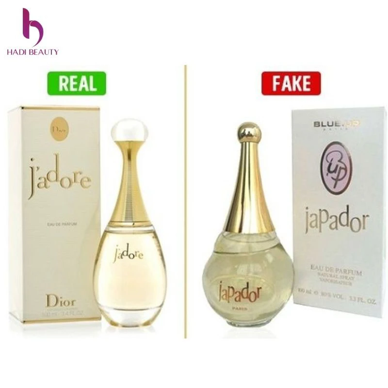 Phân biệt kiểu dáng nước hoa Dior thật và giả
