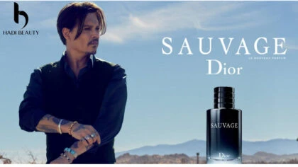 Nước hoa mini Dior Sauvage với người đại diện nổi tiếng là Johnny Deep 