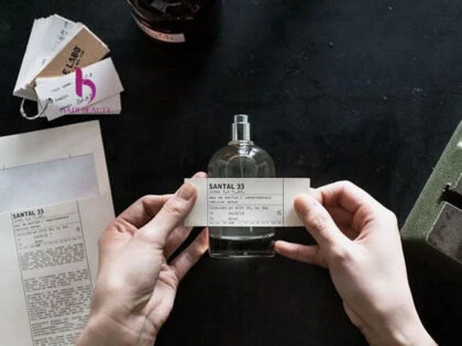 Nước hoa Le Labo Santal 33 còn giúp lưu lại tên cho mỗi khách hàng khác nhau