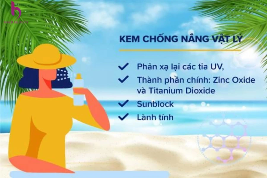 kem chống nắng vật lý là gì?