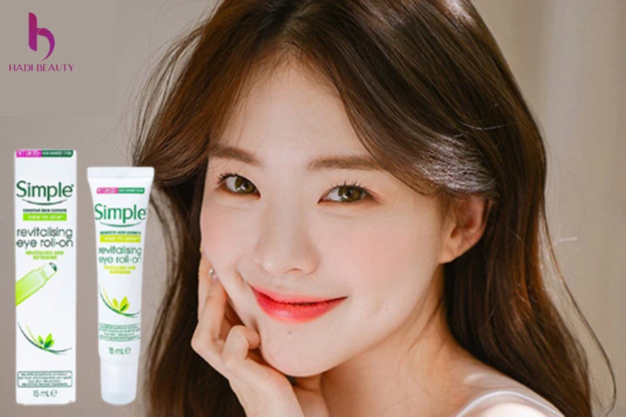 Kem lăn dưỡng mắt của mỹ phẩm Simple