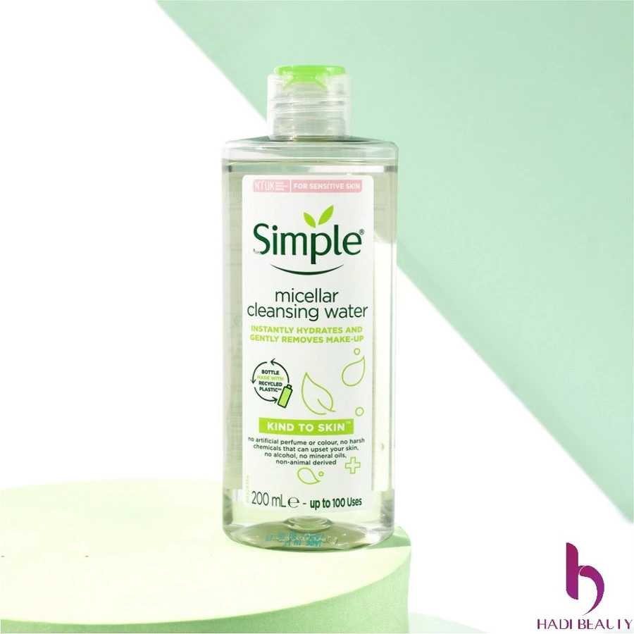 Trọn bộ Mỹ phẩm Simple an toàn, lành tính