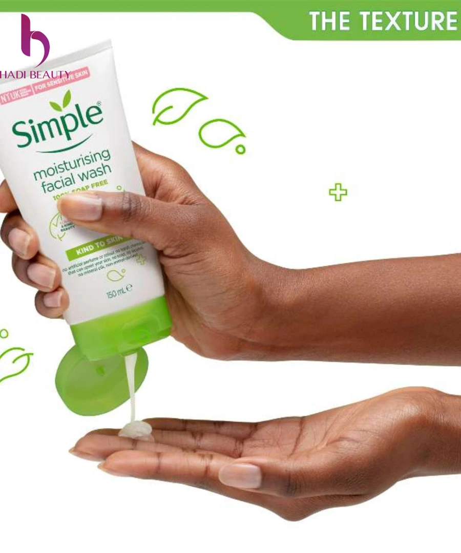 Sữa rửa mặt Simple - mỹ phẩm simple review
