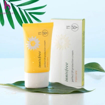 kem của nhà innisfree có chỉ số spf tốt