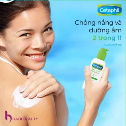 Kem chống nắng Cetaphil review khả năng kết hợp dưỡng ẩm cho da